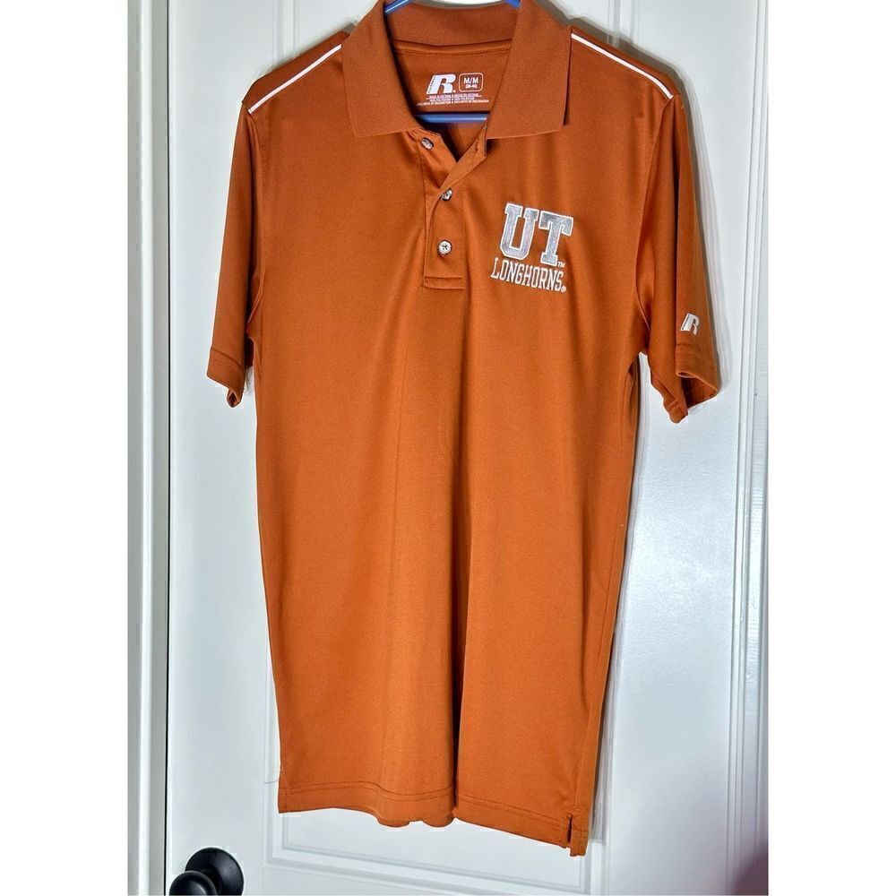 Russell Athletics University of Texas Longhorns men’s polo size M